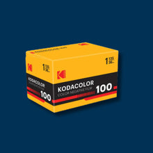 Load image into Gallery viewer, KODACOLOR 100 COLOR NEGATIVE FILM (35MM)
