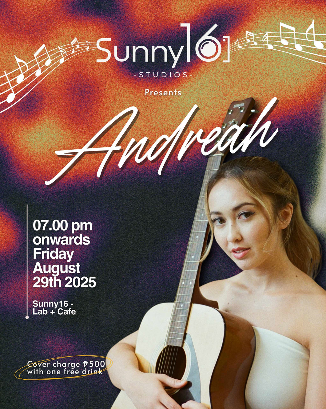 SUNNY16 STUDIOS PRESENTS ANDREAH