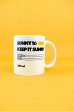 Load image into Gallery viewer, SUNNY16 KEEP IT SUNNY MUG
