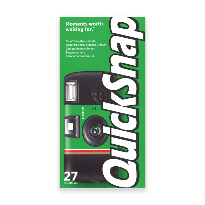 FUJIFILM QUICKSNAP FLASH 400 DISPOSABLE CAMERA