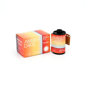 AMBER D400 COLOR NEGATIVE FILM 27EXP (135)