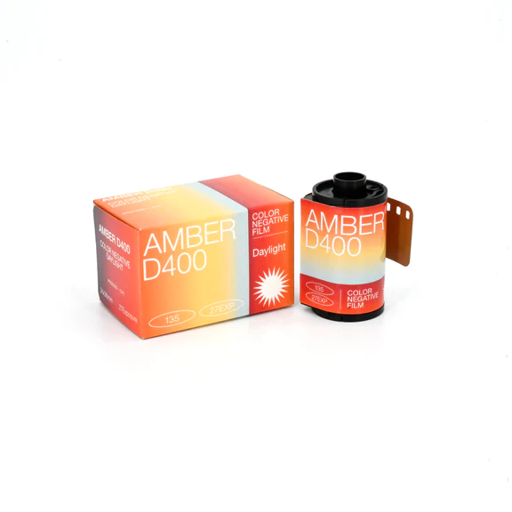 AMBER D400 COLOR NEGATIVE FILM 27EXP (135)