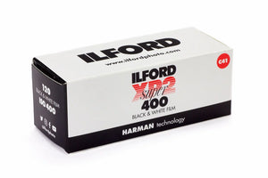 ILFORD XP2 400 120 BLACK AND WHITE  FRESH FILM (120)