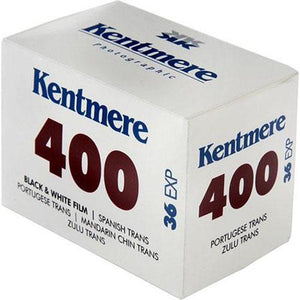 KENTMERE 400 BLACK AND WHITE 35MM FRESH FILM (135)