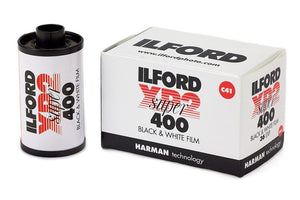 ILFORD XP2 400 BLACK AND WHITE 35MM FRESH FILM